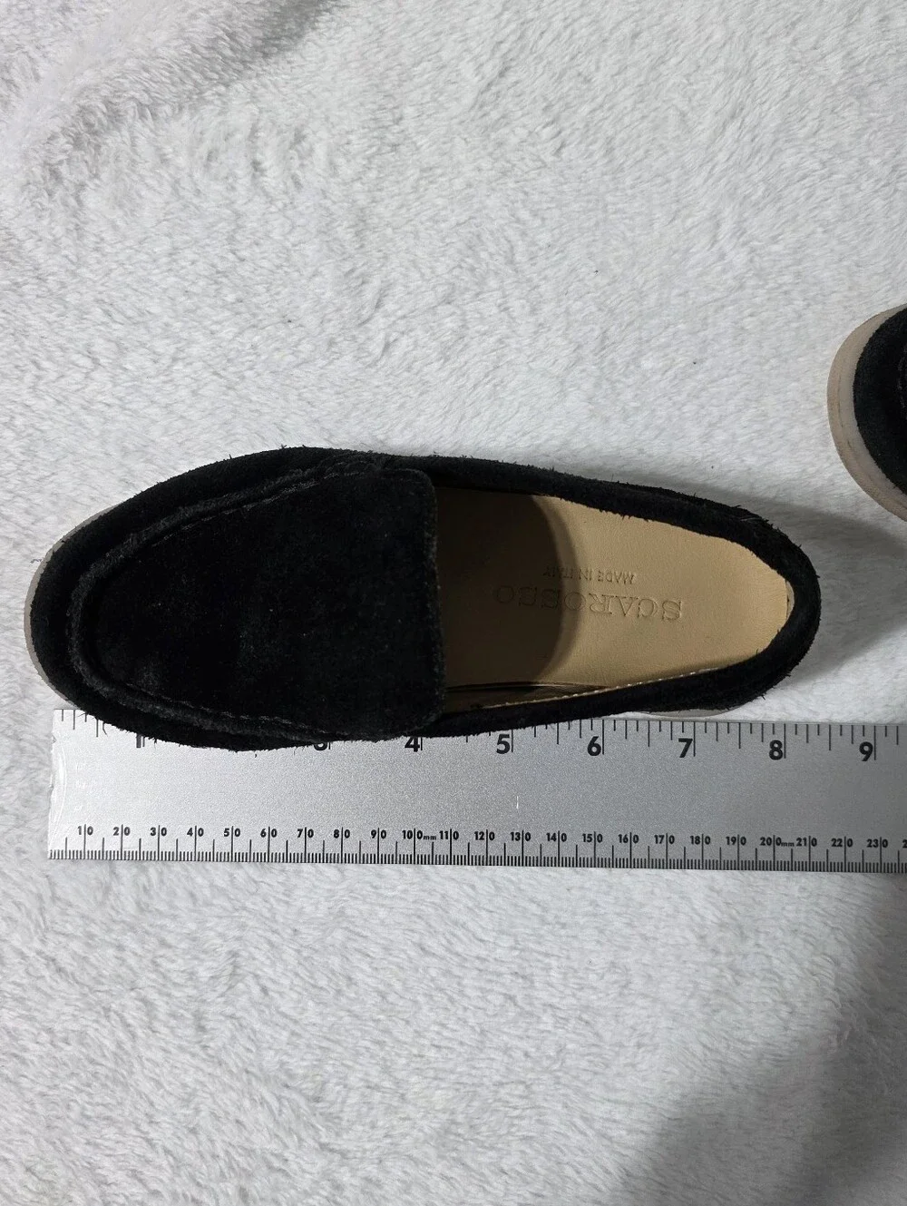 Kids Scarosso Ludovico Black suede loafers US Sz 12 EU Sz 29